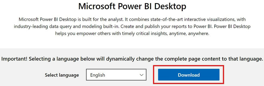 Power BI Download